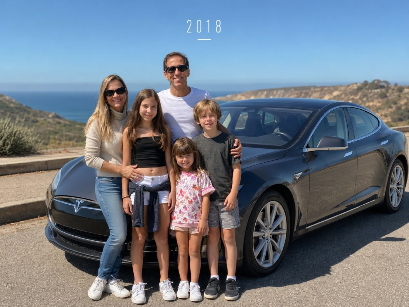 2018 — Tesla Model S.