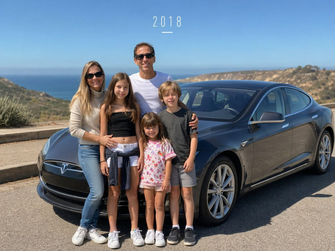 2018 — Tesla Model S.